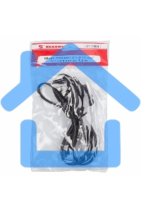 Шнур сетевой, вилка угловая - евроразъем С7, кабель 2x0,75 мм², длина 1,5 метра (PVC пакет) Rexant