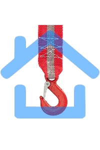 Трос буксировочный Rexant со светоотражающей лентой, 5 т, 4 м, с двумя крюками