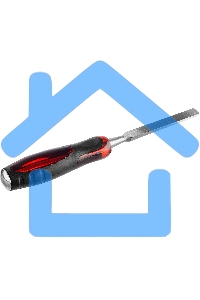 Стамеска MIRAX 1810-12 с двухкомпонентной прозрачной рукояткой, 12мм