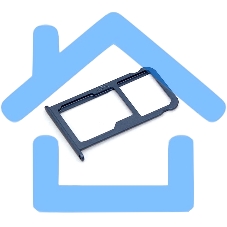 Лоток для SIM-карты Huawei P10 синий