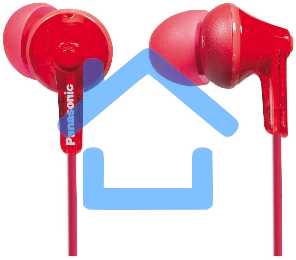 Наушники Panasonic RP-HJE125E-R красный 1.1м