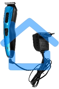 Машинка для стрижки Starwind SHC 4379 синий/черный 3Вт (насадок в компл:8шт)