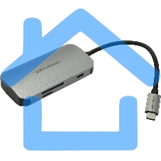Мультифункциональный хаб Vention USB-C > USB 3.0x3/SD/TF/PD