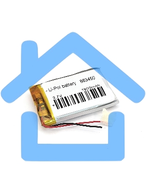 Аккумулятор Li-Pol (батарея) 8.8*34*50мм 2pin 3.7V/1600mAh