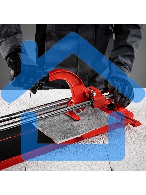 Плиткорез 400 х 16 мм, литая станина,каретка на подшипниках, усиленная рукоятка MTX