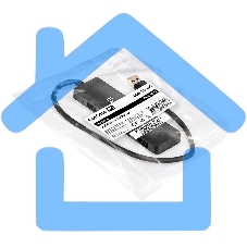 Хаб USB (концентратор) 4-в-1 ExeGate DUB-4P/3 (кабель-адаптер USB3.0 --> 4xUSB3.0, Plug&Play, черный)