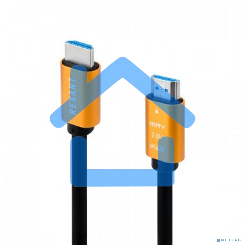 Кабель Rexant HDMI - HDMI 2.0, 2 м Gold