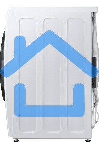 Стирально-сушильная машина Samsung WD11DG6B85BELP белый, загрузка фронтальная 11 кг, 1400 об/мин, класс: A