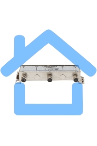 Делитель ТВ х 6 под F разъем 5-1000 МГц PROCONNECT