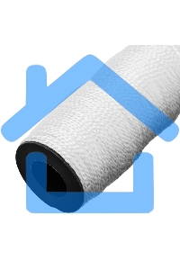 Шнур крученый полипропиленовый Сибртех 93961 1,5 мм, L 100 м, 29 кгс, на катушке, Россия, белый