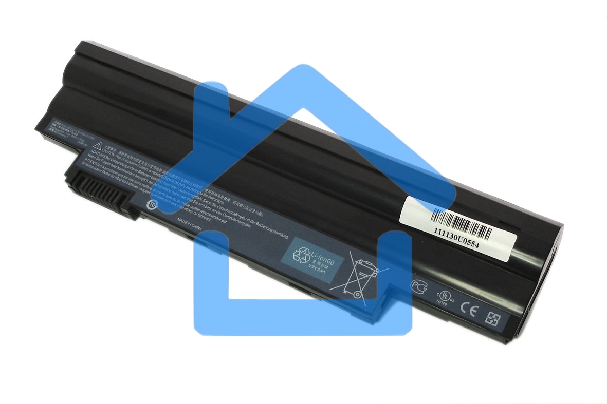 Аккумуляторная батарея для ноутбука Acer Aspire One D255 D260 eMachines 355 11.1V 2520mAh черный