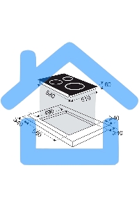 Индукционная варочная панель Brandt, 4 варочных зоны, 14 уровней мощности, индикация остаточного тепла, таймер, Ultraboost, белый