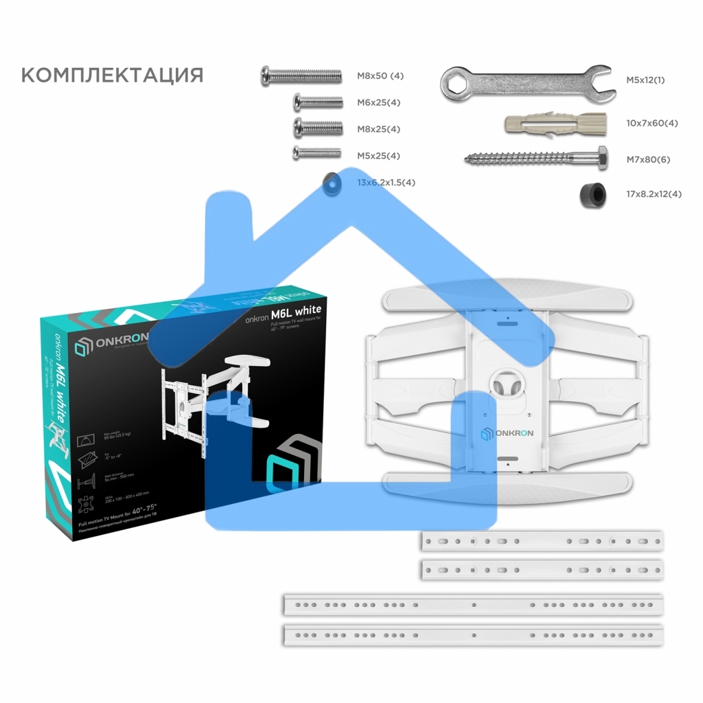 Кронштейн ONKRON M6L для телевизора 40