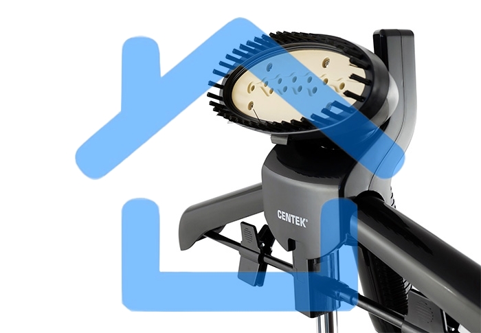 Отпариватель Centek CT-2370 черный/красный