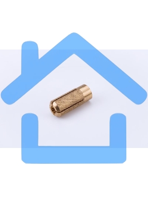 Анкер забивной латунный М 10 (уп.50шт) СТРОЙМЕТИЗ UTORM9689214