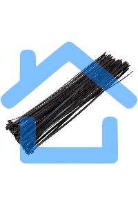 Хомуты, 500 х 8 мм, пластиковые, черные, 50 шт. Сибртех