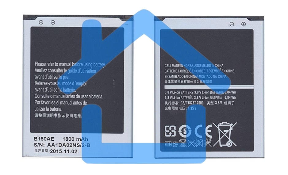 Аккумуляторная батарея B150AE для Samsung GT-i8260/GT-i8262/SM-G3500 Galaxy Core/SM-G3502