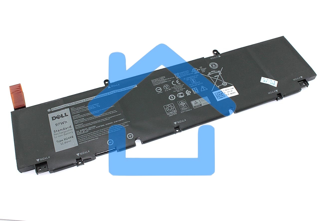 Аккумуляторная батарея для ноутбука Dell Precision 5750 11.4V 8071mAh