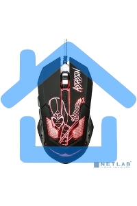 Мышь проводная Qumo Dragon War Assassin M33 черный, 3200 dpi, USB, кнопки - 6