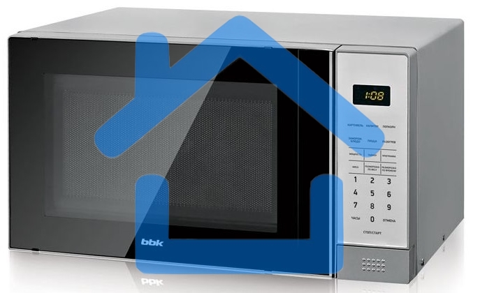 Микроволновая печь BBK 20MWS-729S/BS 20л. 700Вт серебристый/черный