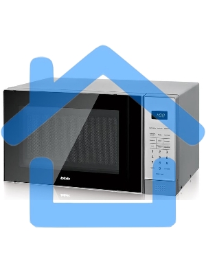 Микроволновая печь BBK 20MWS-729S/BS 20л. 700Вт серебристый/черный