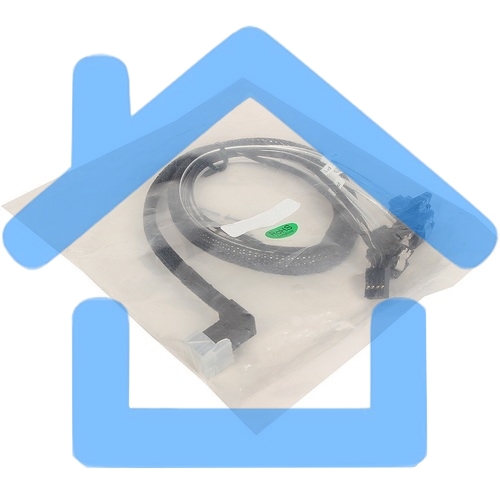 Кабель ACD-RA8643-RASATASB-08M, Internal SFF8643(угловой) -to- 4*SATA(угловой)+SB ( HDmSAS RightAngle -to- 4*SATA RightAngle +SideBand ) 75cm (аналог 2279900-R) (6705171)