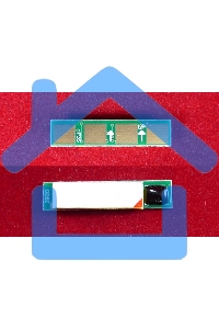 Чип ELP для Samsung CLP-320/325/326/321,CLX-3186/3285/3185 (MLT-407-Y) Yellow 1K (Китай)