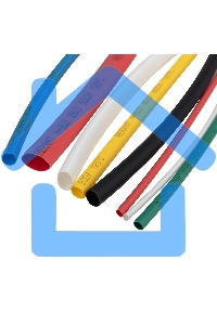 Термоусаживаемые трубки MULTICOLOR 2:1 (Набор 13 шт.) Rexant