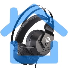 Игровые наушники черные Mad Catz F.R.E.Q. 2 (USB, 40 мм неодимовые магниты, 32 Ом, 20 ~ 20000 Гц, микрофон)