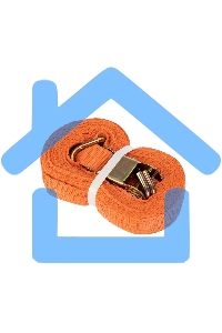 Стяжка для груза Rexant багажная с крюками, с храповым механизмом, 10х0.038 м