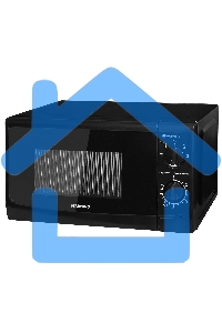 Микроволновая печь Starwind SWM5720 черный, 20 л, 700 Вт, переключатели - поворотный механизм