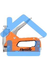 Степлер SPARTA 42002 мебельный регулируемый со скобами 200шт тип скобы №53 4-14мм