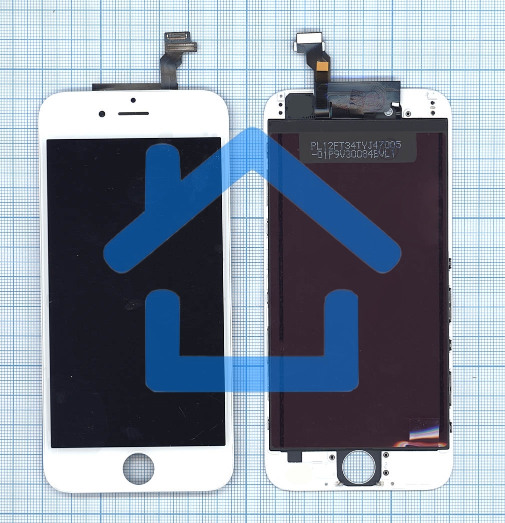 Дисплей для iPhone 6 в сборе с тачскрином (Tianma), белый