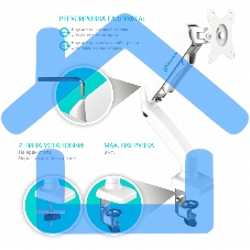 Кронштейн (держатель) ONKRON G80 для монитора 13