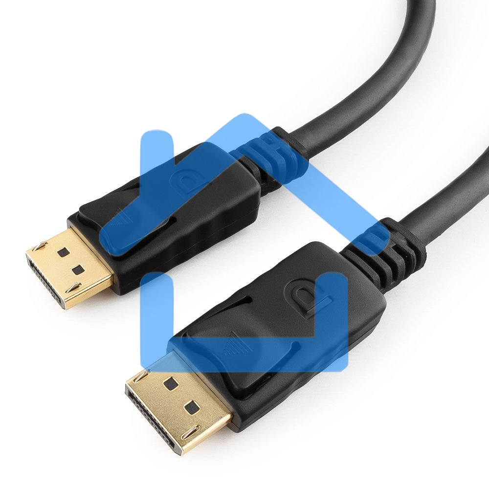 Кабель DisplayPort Gembird/Cablexpert, 1м, 20M/20M, черный, экран, пакет(CC-DP-1M)