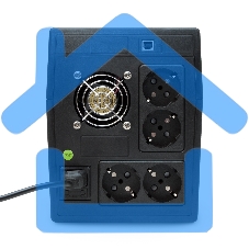 Источник бесперебойного питания Powerman ИБП Back Pro 1500Plus