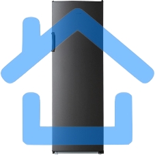 Морозильная камера Atlant M-7204-160, мокрый асфальт, 243л, 7 ящиков