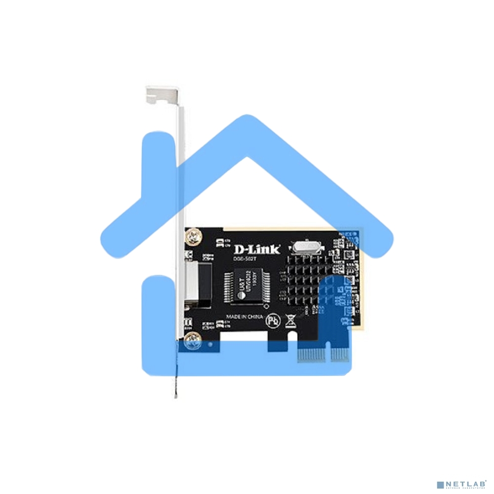 Сетевой PCI Express адаптер D-Link DGE-562T/A2A с 1 портом 100/1000/2.5Gbase-T