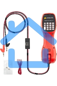 Трубка телефонная Lanmaster LAN-TELESET-100 для тестирования красный