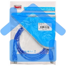Кабель AM/BM USB3.0 1.8м Buro USB A (m)/USB B (m) USB 3.0