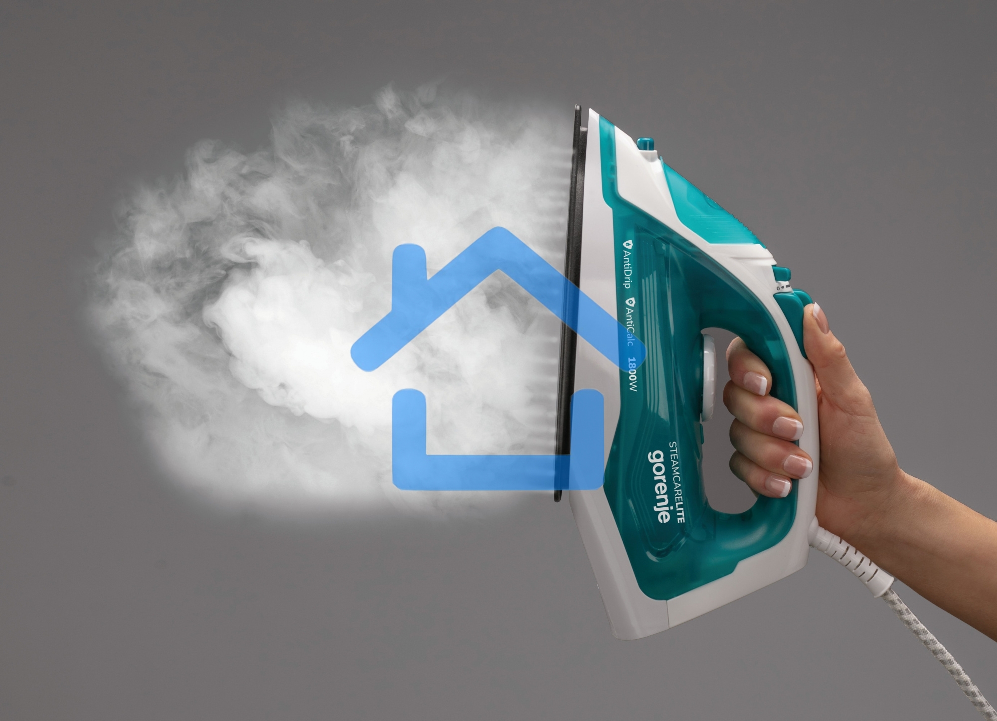 Утюг Gorenje SIH1800TQC 1800Вт зеленый/белый