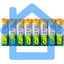 Аккумулятор GP 270AAHC AA NiMH 2700mAh (16шт)