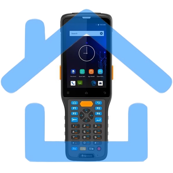 Терминал сбора данных Newland N7 Cachalot Pro II Mobile Computer 4GB/64GB with 4” Gorilla Glass Touch Screen, 29 keys keyboard,2D CMOS Mega Pixel imager with Laser Aimer, BT, GPS, NFC, 4G & WiFi, Camera. Incl. USB cable, batteryand multiplug adapter. OS: 