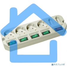 Сетевой фильтр Most ARG 3м (6 розеток) белый (пакет ПЭ)