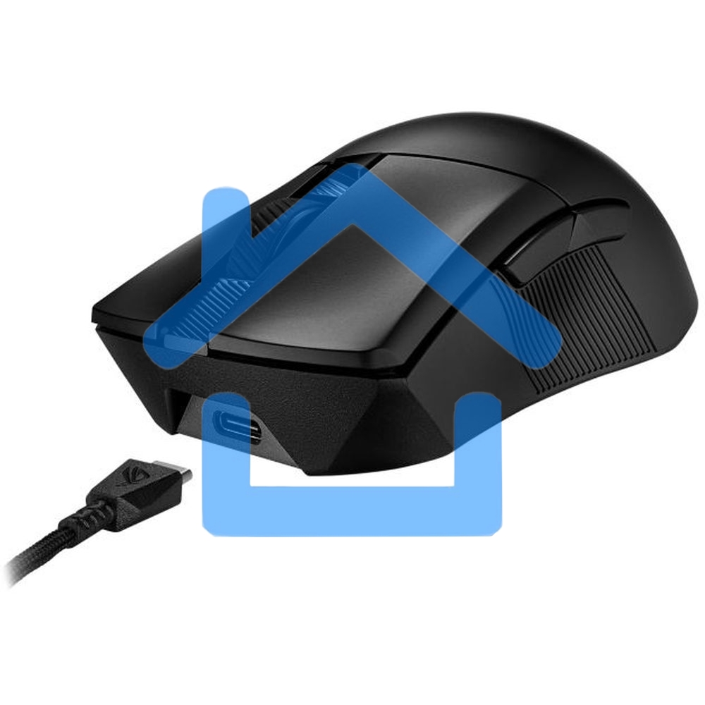 Мышь беспроводная/проводная ASUS P711 ROG Gladius III черный, 36000 dpi, радиоканал, Bluetooth, USB, кнопки - 6