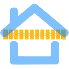 Клеммная винтовая колодка KВ-40 25-40, ток 100 A, полиэтилен желтый Rexant (10 шт./уп.)