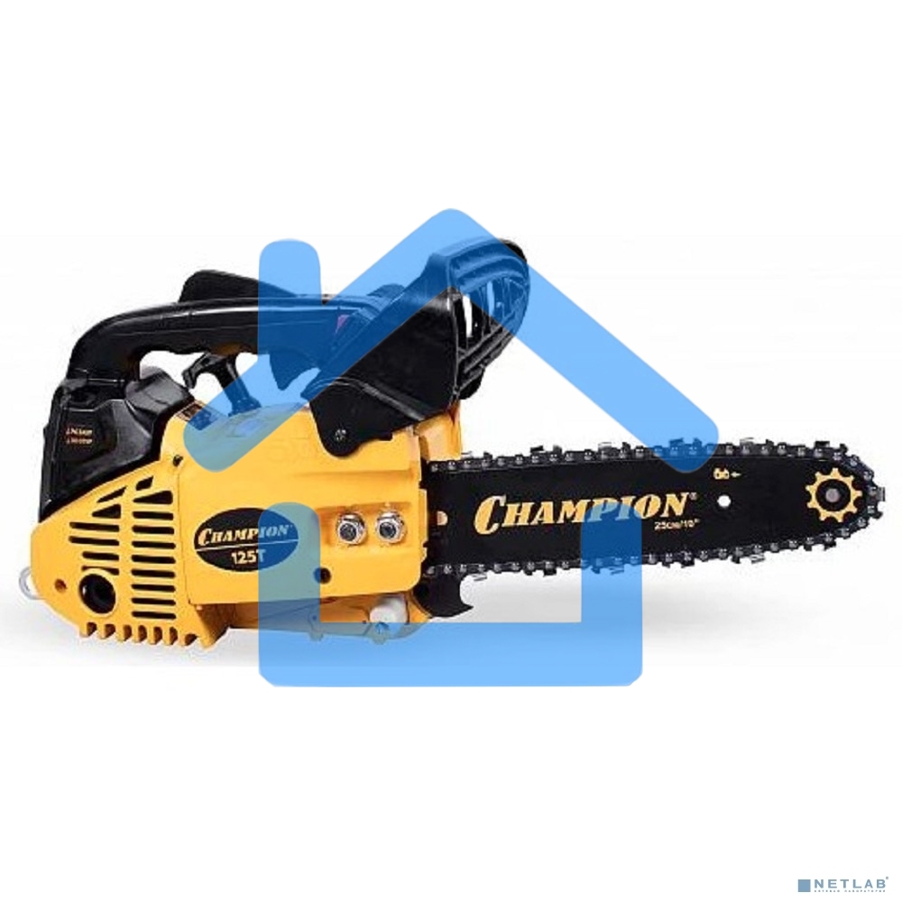 Бензопила CHAMPION 125T10''-3/8''-1.3-40Е 0.7 кВт 3.2кг