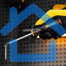 Отвертка Denzel PH2х100 мм, S2, 3к рукоятка