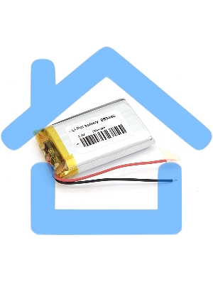 Портативный аккумулятор Li-Pol (батарея) 9.6*34*48мм 2pin 3.7V/1500mAh