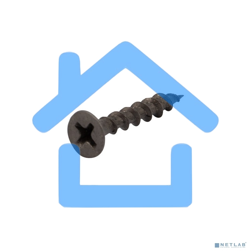 Саморез гипсокартон-дерево KRANZ 3.5х25, пакет (50 шт./уп.)